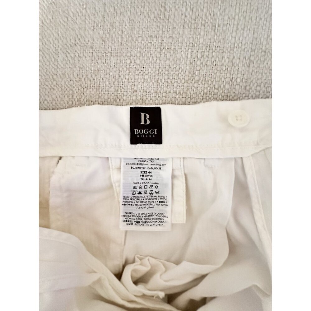 Boggi Milano Sam Slim Fit Stretch Chino Pants - Picture 6 of 7